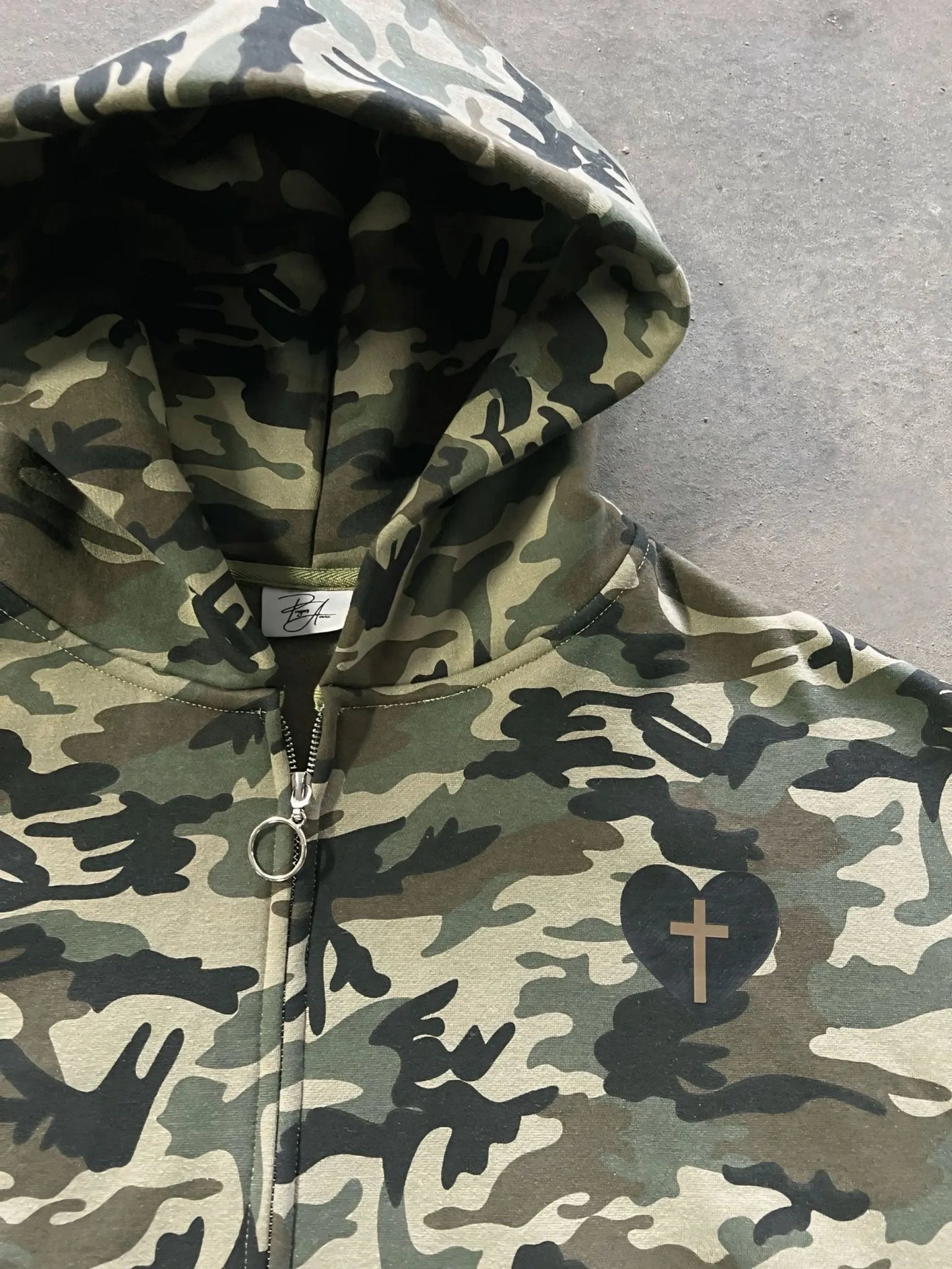 COVERED IN FAITH ZIP HOODIE - Prayers Avenu ​