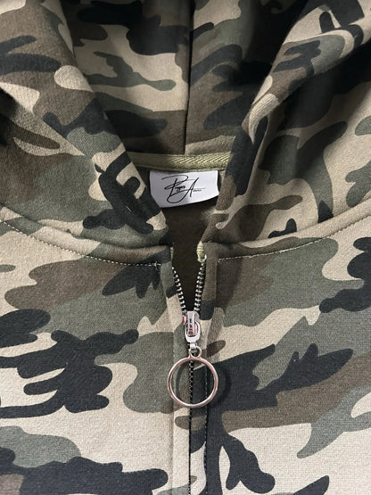 COVERED IN FAITH ZIP HOODIE - Prayers Avenu ​