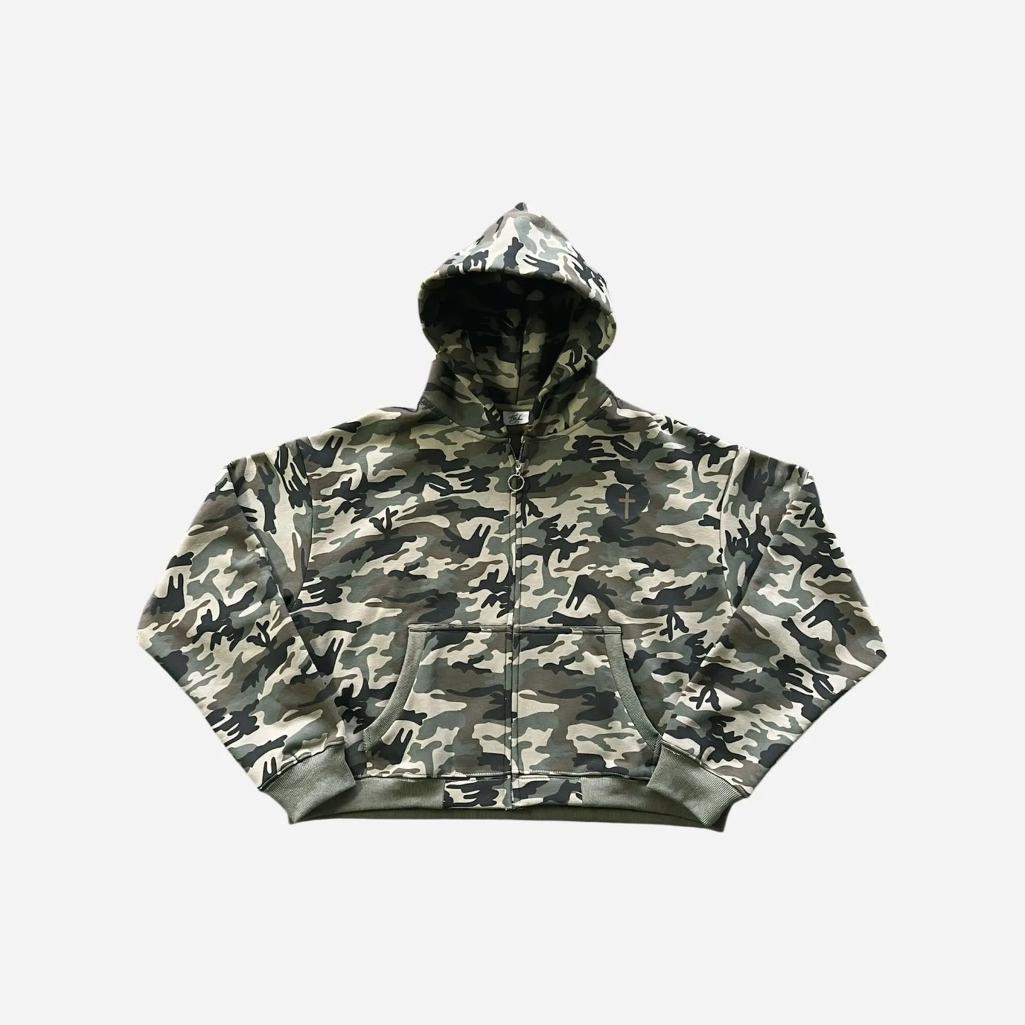 COVERED IN FAITH ZIP HOODIE - Prayers Avenu ​