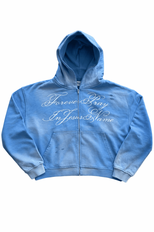 JESUS TIME ZIP UP (ARCTIC)